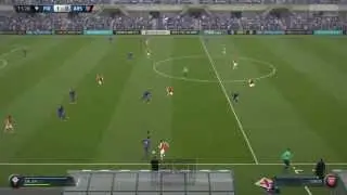 FIFA 15 Next-Gen PS4 - ACF Fiorentina vs Arsenal + One of the longest shots ever!