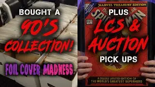 Bought another 90s comic book collection and hit up the Local Comic Shop! See what I picked up