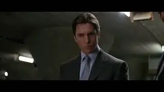 Batman Begins (2005) | &ldquo;Cave Diving&rdquo; Bruce Wayne Meets Lucius Fox - Bruce Borrows Kevlar Suit Scene