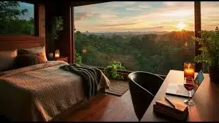 Relaxing video overlooking the Amazon. Chill deep house relaxing vibe! (long version)