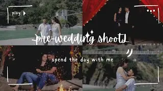 Our pre-wedding shoot vlog in Rishikesh | Behind the scenes #rishikesh #prewedding #photoshoot #vlog