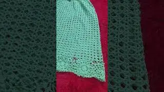 vestido em crocher moda crist&atilde; #shortvideo #moda #andreiaartesdebordar