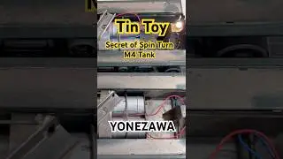 ブリキのおもちゃ 米澤玩具スピーンターン戦車の秘密　Tin Toy