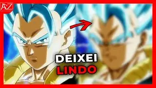 REDESENHANDO o Gogeta de DBS! CONSERTANDO A ARTE #1