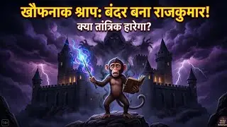 🐒 श्रापित राजकुमार: बंदर जादूगर और राजकुमारी की अनोखी कहानी | Hindi Fairy Tales