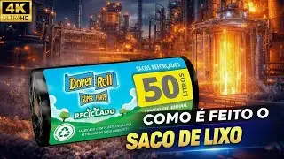 Você não acredita como o SACO DE LIXO DOVER ROLL é PRODUZIDO | Fatos de Fabricação