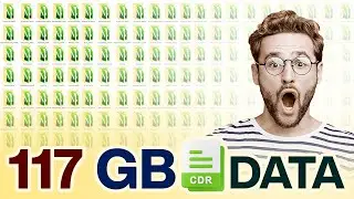 CDR, 117 GB Profassional Data Stock, Kitabat, Calligraphy, Shadi Card, Buisness Card, Backgrounds