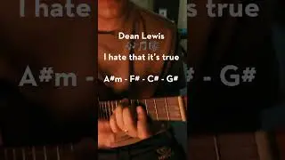 I hate that it's true (Dean Lewis) UKULELE CHORDS