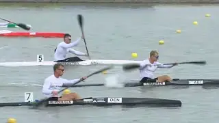 Final A men‘s K1 1000m EOQ at WorldCup Szeged 2024. Rene Poulsen secures ticket for Paris Olympics.