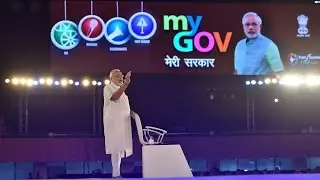 PM Narendra Modi at Town Hall marking two years of MyGov