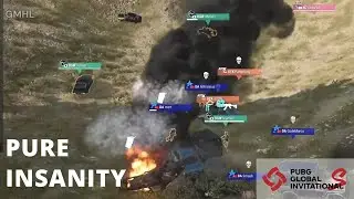 CRAZY JUST CRAZY! INSANITY of PUBG Global Invitational in 1 MINUTE - PGI.S 2021