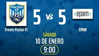 Frente Pastor F.C. 5-5 EPAM | Liga Fútbol 5 Málaga Otoño '25, Jornada 9 | 10.01.2026