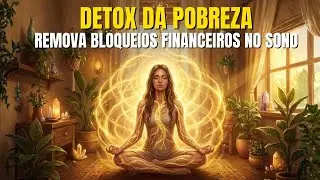 Detox da Pobreza: Remova Bloqueios Financeiros no Sono | Limpeza Profunda para Prosperidade