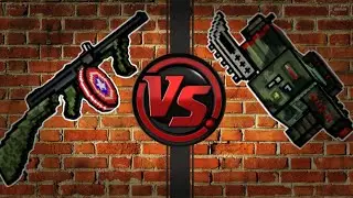 Защитник Отечества VS Тяжёлая Пушка Меха (Gameplay & Battle Weapon)