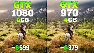 GTX 1080 vs GTX 970 - Test in 8 Games