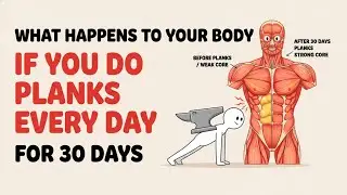 What Happens to Your Body If You Do Planks Every Day for 30 Days | Science Explained