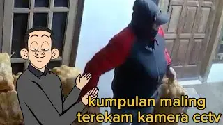 Kumpulan pencuri terekam cctv#animasi#cctv 