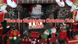 'Twas the Night before Christmas Yule Log