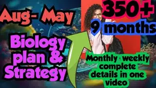 Neet-2026 BAAp strategy - perfect 9 month Biology roadmap/ how to improve your Biology 📝😮🔥✅🧑&zwj;⚕️