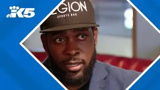 Seahawks legends look to give back with food drive at local sports bar