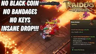 NOTHING BUT GEAR AND REROLL TOKENS NO PROBLEM! MYTHIC ASSASSIN CARRIES! Raiders of Blackveil