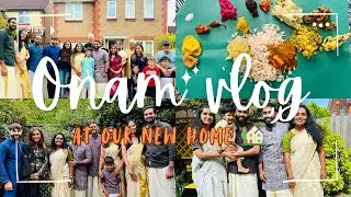 First Onam at our new House 🏡 |Sadya, Games & Good times with Family and Friends | London