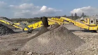 JAW CRUSHER - Keestrack B7 crushing the toughest rock on the planet
