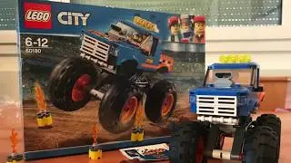 Speed Build 60180 Lego city monster truck