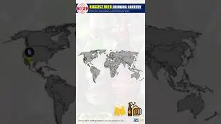 World's Biggest Beer Drinker Country I Top 5 I Facts Rank I #shorts
