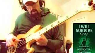 I Will Survive – Bass Cover | Suno‑AI Backtrack + Live Bass