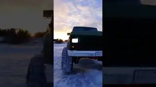 Frozen Ground, Endless Drive❄️ #rccrawling #frozentrails #scalelife #wintercrawling #cinematicrc