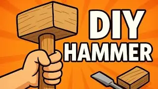 DIY Wooden Hammer Build &mdash; Easy Step-By-Step Woodworking Project