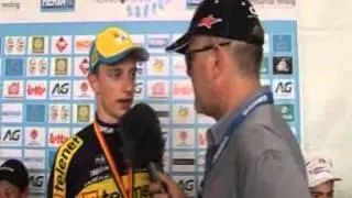 Beeldinterview Belgisch kampioen junioren Quinten Hermans op BK MTB 2013