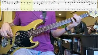 Summer of '69 by Bryan Adams Isolated Bass Cover with Tablature