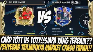 PENYEBAB MARKET CRASH!! PERBANDINGAN PEMAIN TOTT VS TOTY 23 | FIFA MOBILE 23 | FIFA MOBILE INDONESIA