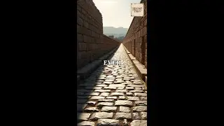 Roman Roads vs. Modern Highways #shorts #history #romanempire #ancientrome #infrastructure