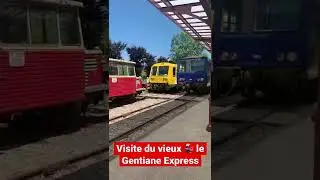 Visite du vieux train 🚂 &agrave; Rions en Corr&egrave;ze 🤩