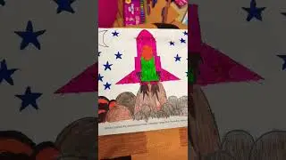 The Dream Is Alive | Space Shuttle| Drawing | #space #future #coloringpages