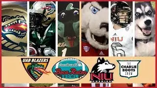 Cheribundi Boca Raton Bowl 2018 | UAB Blazers vs NIU Huskies