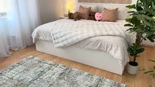 5x7 Area Rugs for Bedroom Living Room,Non-Slip Washable Modern Neutral Abstract Rugs for Dining #ad