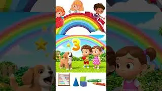 Counting 🐰 #KidsLearning, #CountingFun, #KidsShorts, #CartoonForKids, #LearnWithFun#phonicsforkids