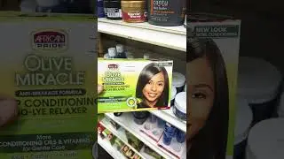 DO YALL LIKE THIS BRAND OLIVE MIRACLE RELAXER 👀