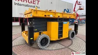 783357 HAULOTTE HS18E PRO ELECTRIC SCISSOR HS18 4x4 LIFT WORK LIFT 1800CM 2021 140HRS