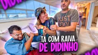 IRMÃO DO SHEIK CORTA CABELO DE FALA FINA PRA PASSAR EM OUTRO TESTE | DIDINHO 