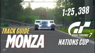 GT7:Monza Track Guide /Porsche 962 C '88/Gran Turismo 7 Nations Cup