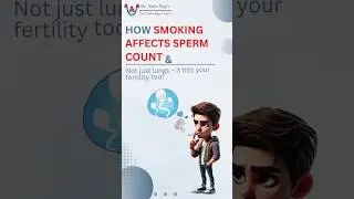 Smoking & Male Fertility | Best Urologist | Dr Nitin Negi #shorts #doctor