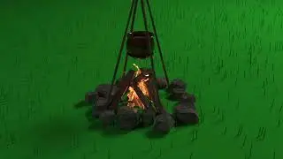 college assignment  Sem 3 fire Simulation 3D / 3Ds max