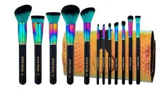 Spectrum Collections Siren Brush Set & LunatickCosmeticLabsApocalipstick & Palette Unboxing
