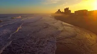 Aerial Film of Ocean City, Maryland - The Light