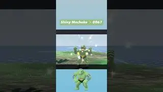 Shiny Machoke ✨ 0067 caught in the wild with Mass Outbreak in Pokemon Legends Arceus